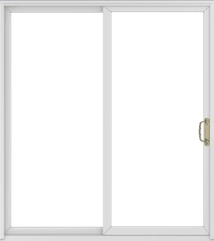 Andersen 200 series permashield white patio door