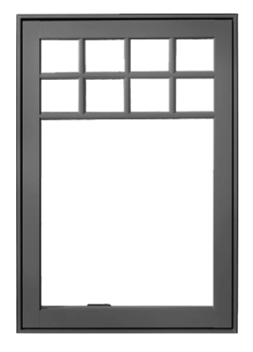 aluminum clad window frame