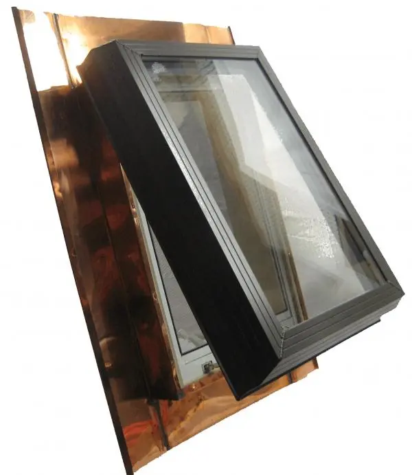 supreme copper skylight vented