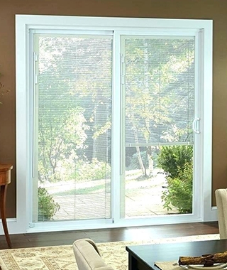 double glass patio door narrowline