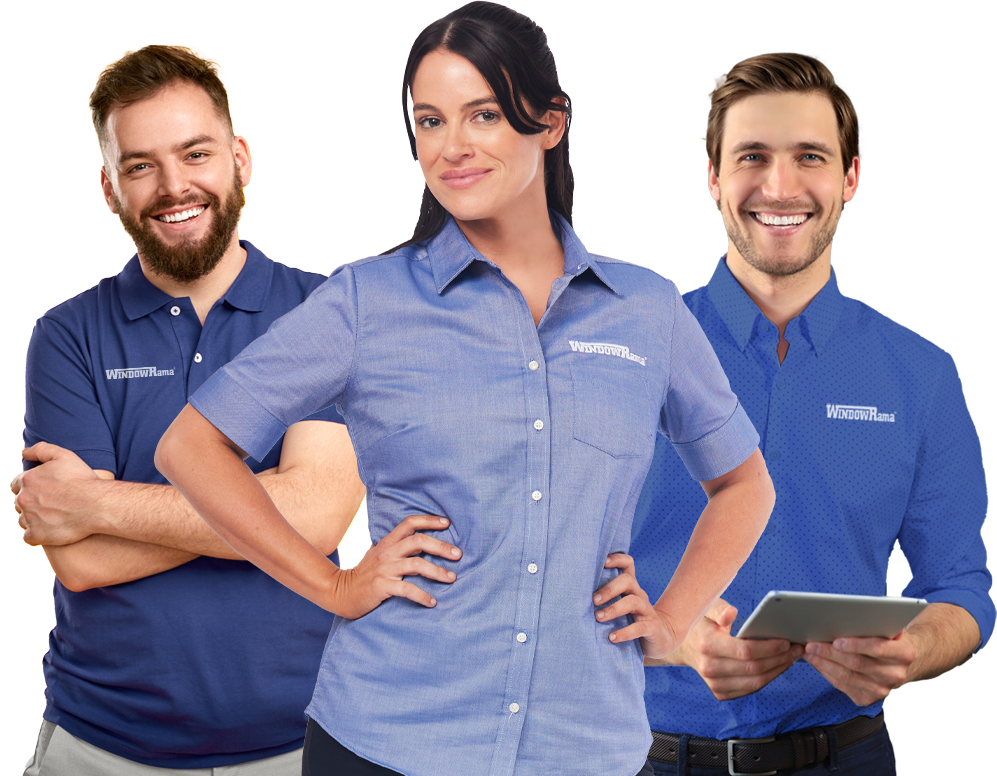 wendy ramos and the windowrama home team on a transparent background