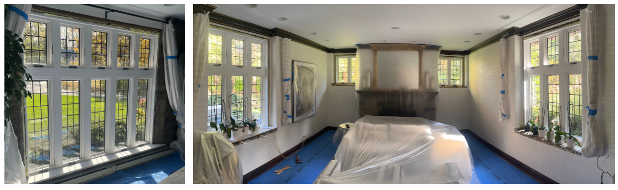 kolbe window installation in commack during installation